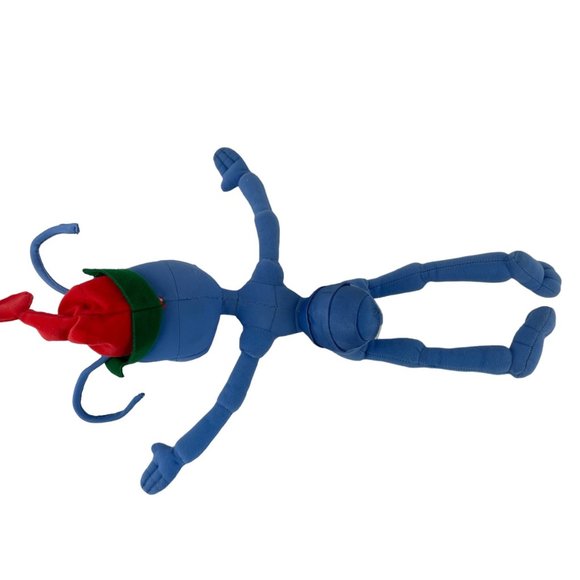 Disney Pixar Bugs Life Flik Ant Christmas 1998 Plush Holiday Stuffed Animal Toy - Picture 3 of 6